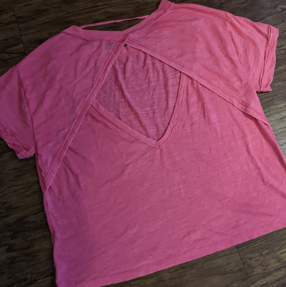 We the Free by Free People Pink Open back top - Picture 5 of 10